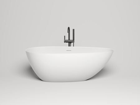 Ванна из литьевого мрамора Salini PAOLA 101612G 172х82 отдельностоящая асимметричная